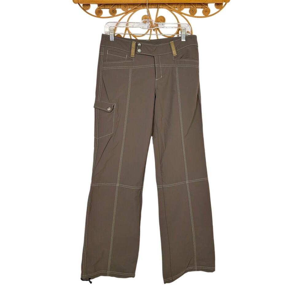 Athleta vintage dipper pants tan/brown 6 - Picture 1 of 6
